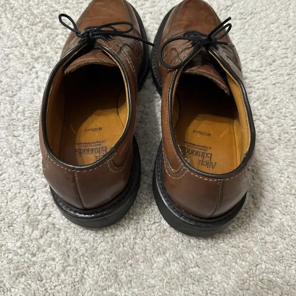 Allen Edmonds Wilbert Comfort Shoe Men’s 6.5 D Brown Othello Soles #1951